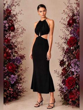 Misha Collection Angel Midi Dress